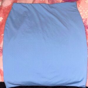 Light blue skirt